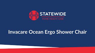 Invacare Ocean Ergo Shower Chair  shhccomau [upl. by Nide308]