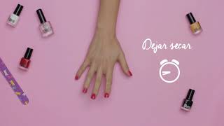 Tutorial Nail Art estilo Francesita [upl. by Acinhoj]