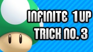 New Super Mario Bros 2  Infinite 1UP Trick No3 [upl. by Amabel588]