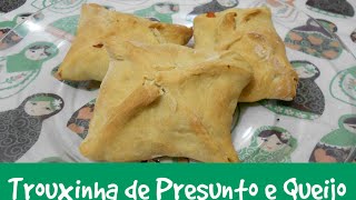 Culinária Trouxinha de Presunto e Queijo [upl. by Devina]