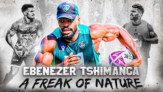 A New Freak Athlete  Ebenezer Tshimanga Is A Rugby Beast [upl. by Zehcnas]