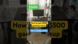 How to get a 500 gaming setup it works [upl. by Ninon]