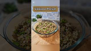 Valaipoo poriyal Banana flower stirfriedside dish for rice healthyfood valaipoo valaipoorecipe [upl. by Abercromby]