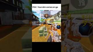 Pov you have inconsistent aim callofdutymobile codm [upl. by Cale574]