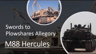 M88 Hercules recovery tank big swords in to big plowshares [upl. by Ahsatel]