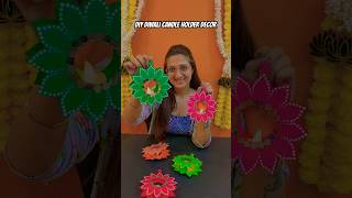 Diy Diwali Candle Holder Decor craf 🌟 diy diwali papercraft decoration shorts youtubeshorts [upl. by Bunns]