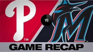 Cooper Anderson lift Marlins over Phillies  PhilliesMarlins Game Highlights 62819 [upl. by Whitney]