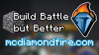 Build Battle Spinoff on DiamondFire  Excellence in DiamondFire 12 [upl. by Aikkin301]