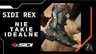 SIDI REX Nie takie idealne sportowe buty motocyklowe [upl. by Nelrsa]