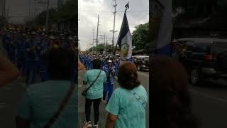 Las Pinas Band 91  Las Pinas City  Christ The King Fiesta 2023 marchingband bandparade fiesta [upl. by Clementis]