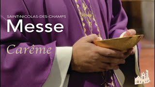 Messe du Dimanche 17 Mars 2024 à 11h  5ème Dimanche de Carême [upl. by Alleunamme532]