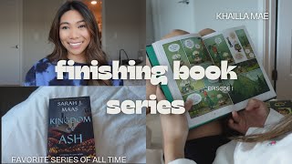 Continuing books in a series 🧚🏻‍♂️🍄🌅  finishing throne of glass [upl. by Akema407]