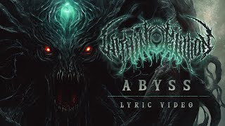 WITHIN OBLIVION  ABYSS  OFFICIAL LYRIC VIDEO  2024  PROGRESSIVE DEATHCORE [upl. by Aenal436]