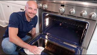 How to Clean an Oven FAST with NO Harsh Chemicals [upl. by Llewkcor]