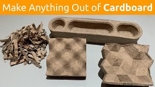 Recycle Cardboard into Anything with 3D Printing [upl. by Aehsa871]