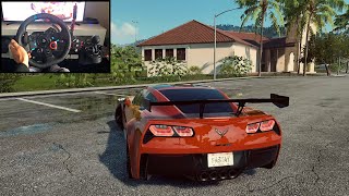 NFS HEAT CORVETTE ZR1  LOGITECH G29 gameplay [upl. by Adelia]