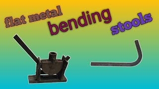 flat metal bending stools  bending machine  traditional engineer [upl. by Lester]