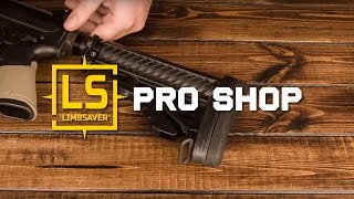 Limbsaver Pro Shop AR15 Snapon Recoil Pad [upl. by Attenor]