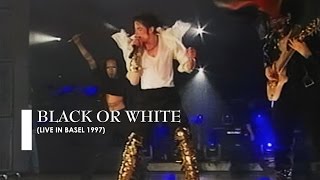 Michael Jackson  quotBlack Or Whitequot live in Basel [upl. by Oinota434]