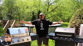 Expert Grill 4Burner Gas Grill Vs CharBroil 4Burner Gas Grill Review Comparison [upl. by Avram437]