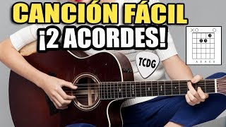 Canción Fácil para Principiantes En Guitarra Acústica ¡Solo 2 Acordes  CORAZON ESPINADO MANÁ [upl. by Adolph]