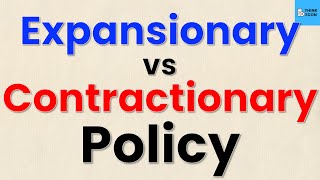 Expansionary vs Contractionary Economic Policy  Think Econ [upl. by Letnoj752]