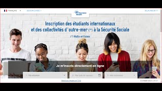 Comment créer un compte Ameli  assurance maladieétudiant étranger [upl. by Kihtrak646]