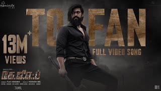 Toofan Video Song Tamil  KGF Chapter 2  RockingStar Yash  Prashanth Neel  Ravi Basrur Hombale [upl. by Eniamor]