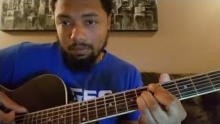 Jhene Aiko Spotless Mind Guitar Tutorial Video [upl. by Inglebert]