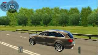 City Car Driving Audi Q7 Car Mod [upl. by Marguerie]