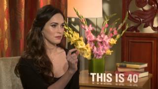 This Is 40 Megan Fox Exclusive Interview  ScreenSlam [upl. by Lang]