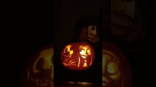 Carving TIM Burton’s NIGHTMARE Before CHRISTMAS Pumpkins FOR Halloween [upl. by Boor818]