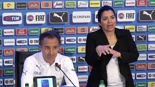 Prandelli quotDomenica comunicherò i 23 convocati per il Brasilequot  30 Maggio 2014 [upl. by Aysahc]