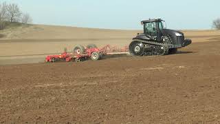 AGCO Challenger MT775E STEALTH tractor with Horsch Joker highspeed disc in Germany  NO MUSIC [upl. by Avlis]