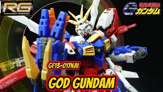 RG God Gundam Review  Mobile Fighter G Gundam [upl. by Lennod]