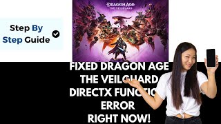 Fix Dragon Age The Veilguard DirectX Function Error DXGIERRORDEVICEREMOVEDDXGIERRORDEVICEHUNG [upl. by Anhaj]