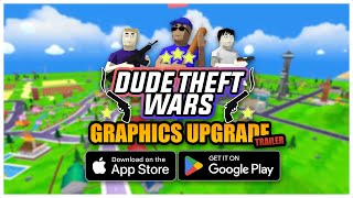 Dude Theft Wars  Open world Sandbox Simulator  New Graphics Update Trailer [upl. by Acceb637]