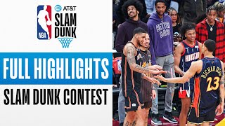 The FULL 2022 NBA ATTSlamDunk Contest 🔥  2022 NBA AllStar [upl. by Hadeis]