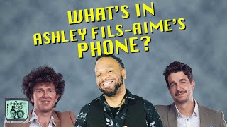 Whats in Ashley FilsAimes Phone  PHONE HACKS PODCAST comedy america podcast [upl. by Ynnam]