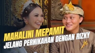 MAHALINI MEPAMIT JELANG PERNIKAHAN DENGAN RIZKY FEBIAN Kompilasi Video Prosesi Mepamit [upl. by Emolas]