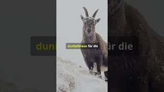 Unglaubliche Kletterer Die Steinböcke factsdokushortsyoutube wildtiere steinbock kletterer [upl. by Yorick]