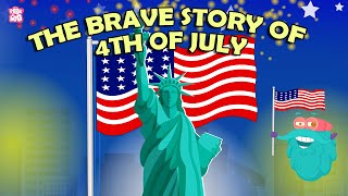 History of American Independence Day  The 4th of July  America vs British Empire  Dr Binocs Show [upl. by Adnesor]