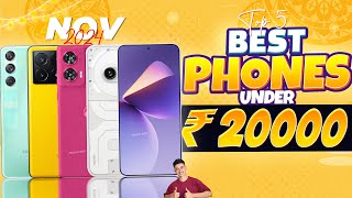 Top 5 Best Smartphone Under 20000 in November 2024  Best AllRounder Phone Under 20K [upl. by Jermain]