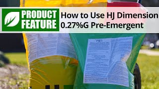 How to Use Howard Johnsons Dimension 027G PreEmergent Herbicide  DoMyOwncom [upl. by Eizzil549]