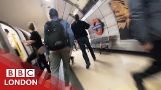 How to catch a pickpocket on the Tube  BBC London [upl. by Oralle906]