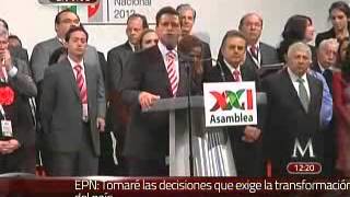 El único interés que protegeré es el interés nacional EPN [upl. by Ecydnak]