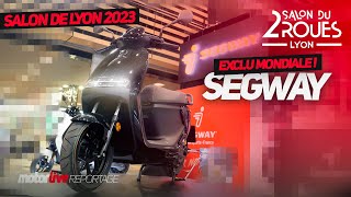 Salon 2 roues Lyon 2023  Exclu mondiale SEGWAY  MOTORLIVE [upl. by Airetnahs]