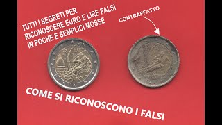 Numismatica my Collection  come riconoscere Euro e Monete False [upl. by Leihcar413]