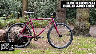 Specialized Rockhopper Retro MTB Build Pt3  Vintage commuter bike build [upl. by Brigid764]