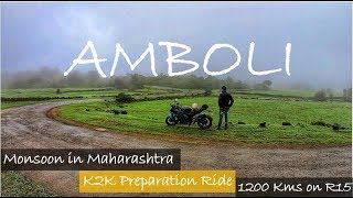 K2K Preparation  Bangalore to AMBOLI on R15  GoPro Hero 6 [upl. by Ivers]